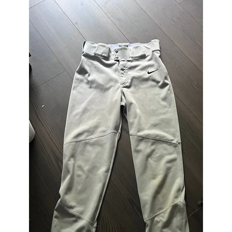 Gray Men's Small Adult Nike Game Pants (Used)