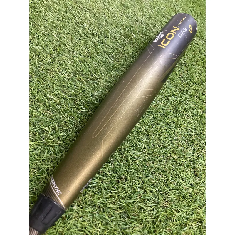 2023 Rawlings Icon Composite Bat BBCOR Certified (-3) Composite 31 oz 34" (Used)