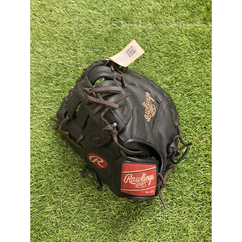 Black Rawlings Highlight Series LH First Base Baseball Glove 11.5" (Used)