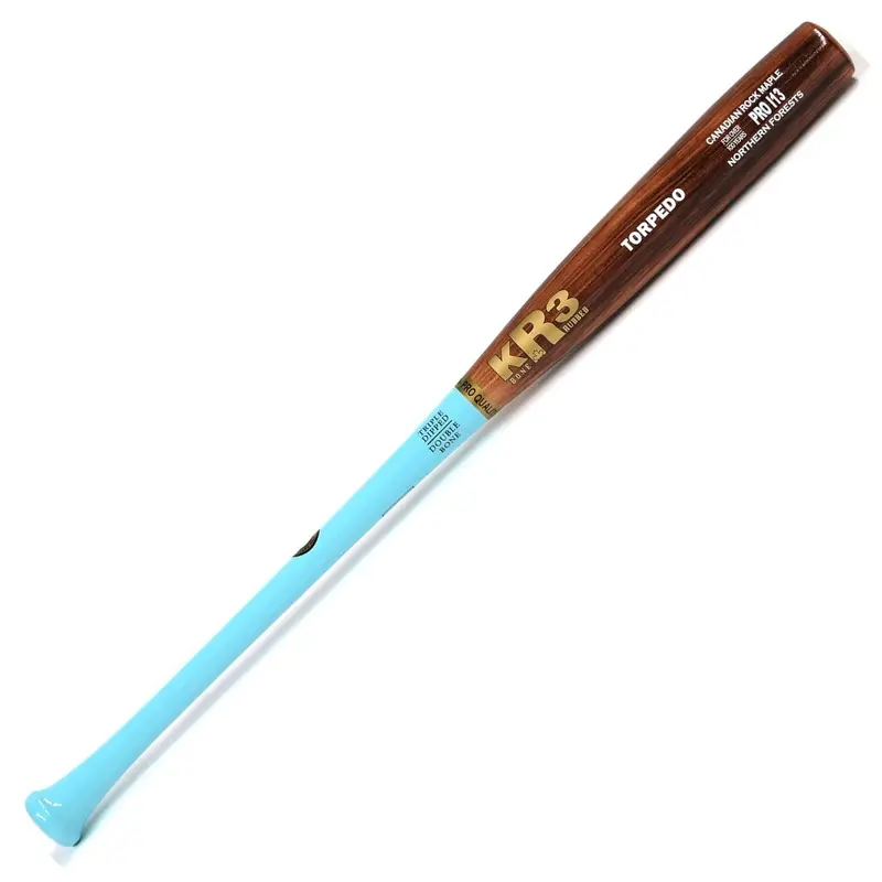 KR3 PRO I13 Torpedo Gold Series Bat High Density Maple 33.5 inch Wood Bat (-3) 30.5 oz