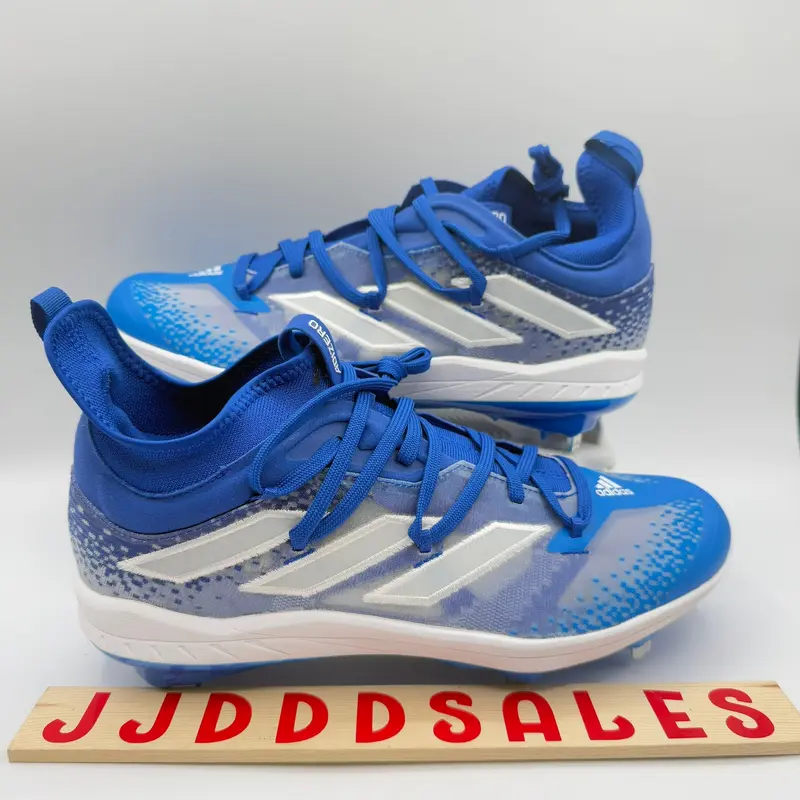 Adidas Adizero Afterburner 9 NMV Baseball Cleats Royal Blue HP2178 Mens Sz 12.5   New