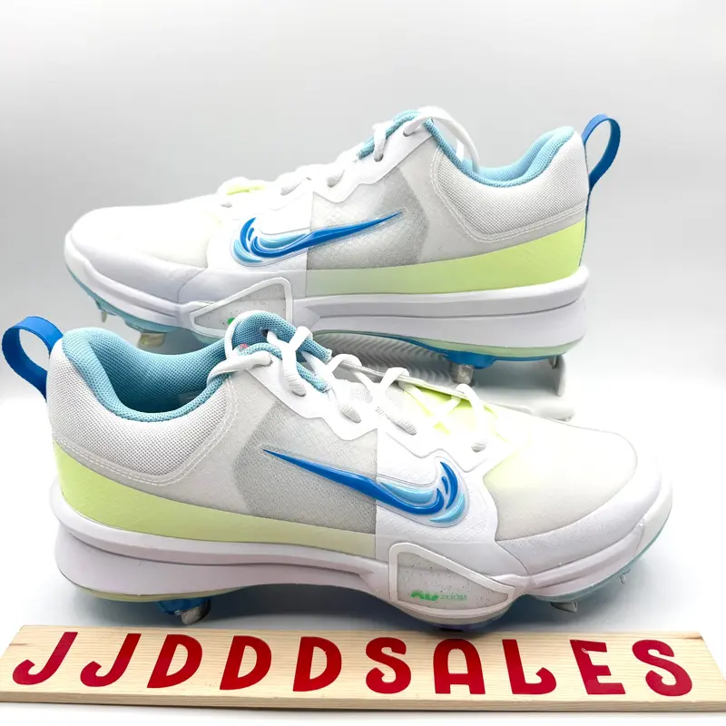 Nike Force Trout 9 Pro Metal Baseball Cleats Fresh Pack FQ7941-100 Mens Sz 7