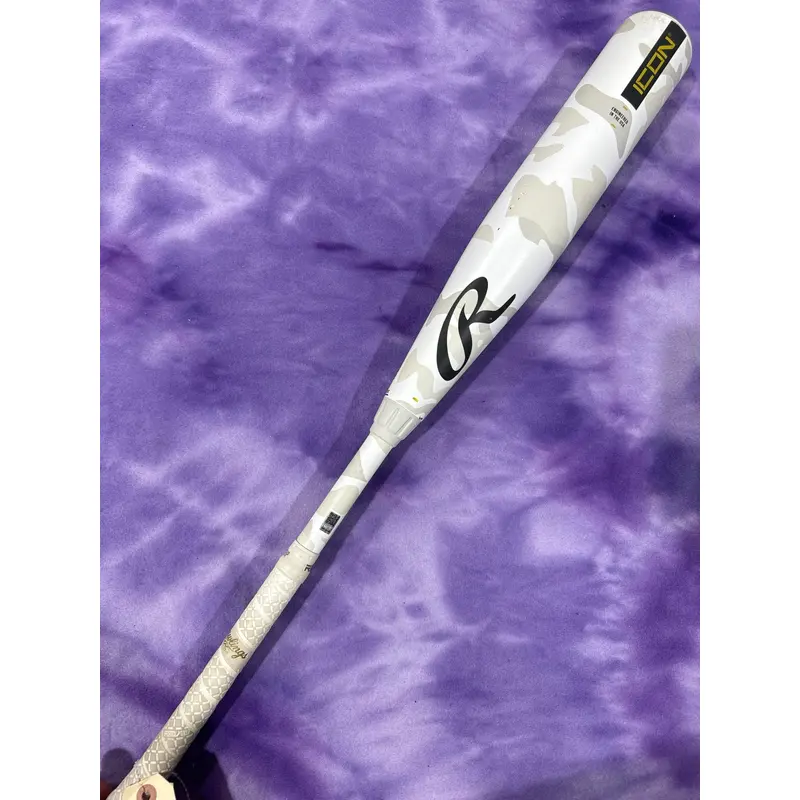 2025 Rawlings Icon Composite Bat USSSA Certified (-5) Composite 25 oz 30" (Used)