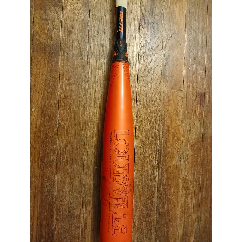 Used 2022 Louisville Slugger Meta USSSA Certified Bat (-8) Composite 22 oz 30"