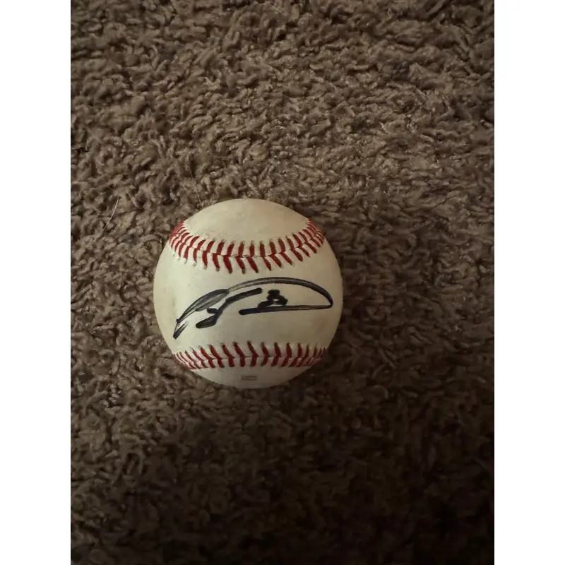 Carlos Zambrano Signed Baseball