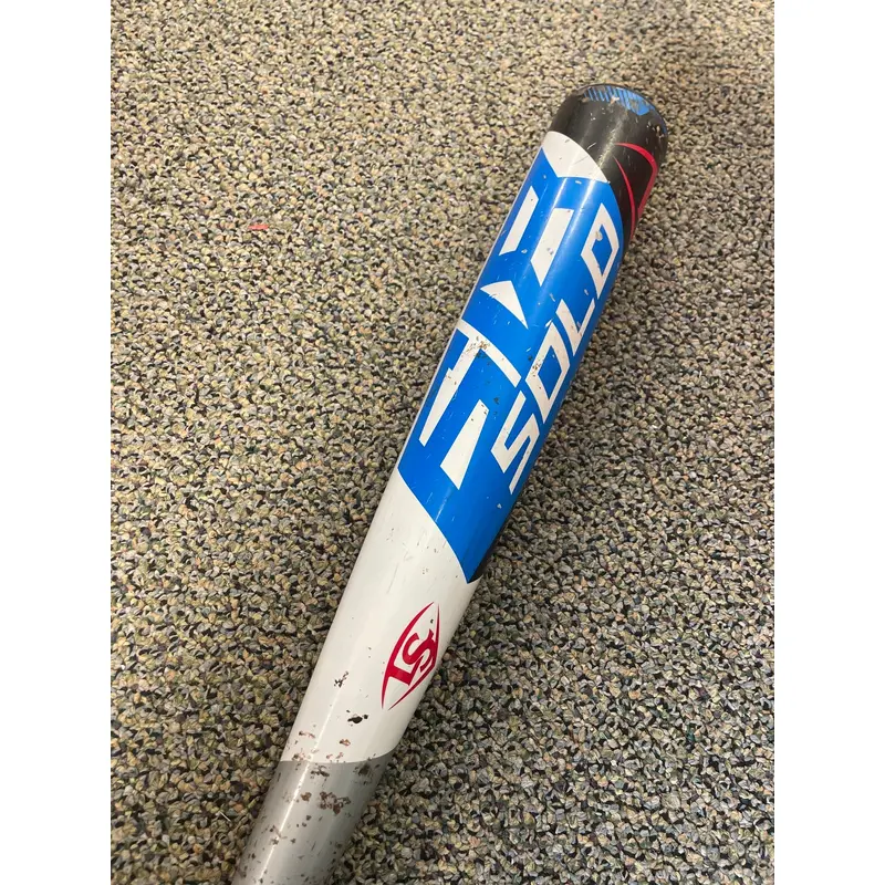 Used BBCOR Certified Louisville Slugger Solo 618 Alloy Bat -3 29OZ 32"