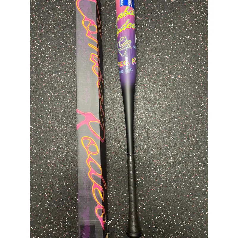 New COMBAT MFG SPEC-A1 BBCOR Midnight Rodeo- Work to Shine. (Glows under Black Light)