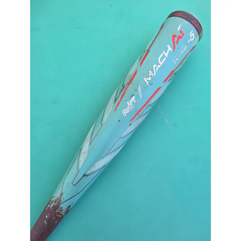 2024 Rawlings Mach AI Alloy Bat USSSA Certified (-5) Alloy 26 oz 31"