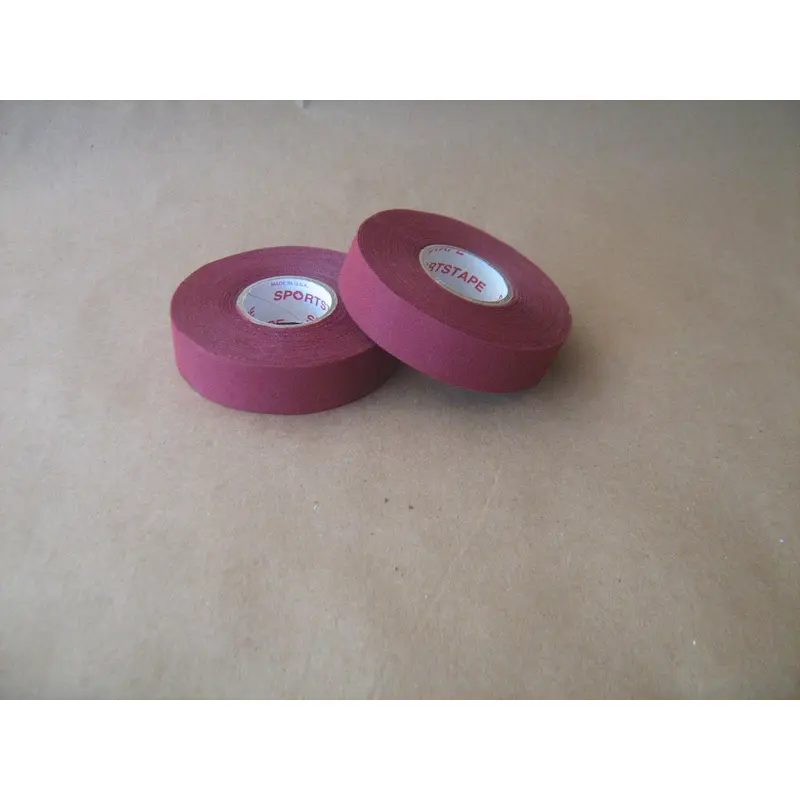 2 Rolls of Sports Tape Hockey Stick Tape 1"x82' Maroon