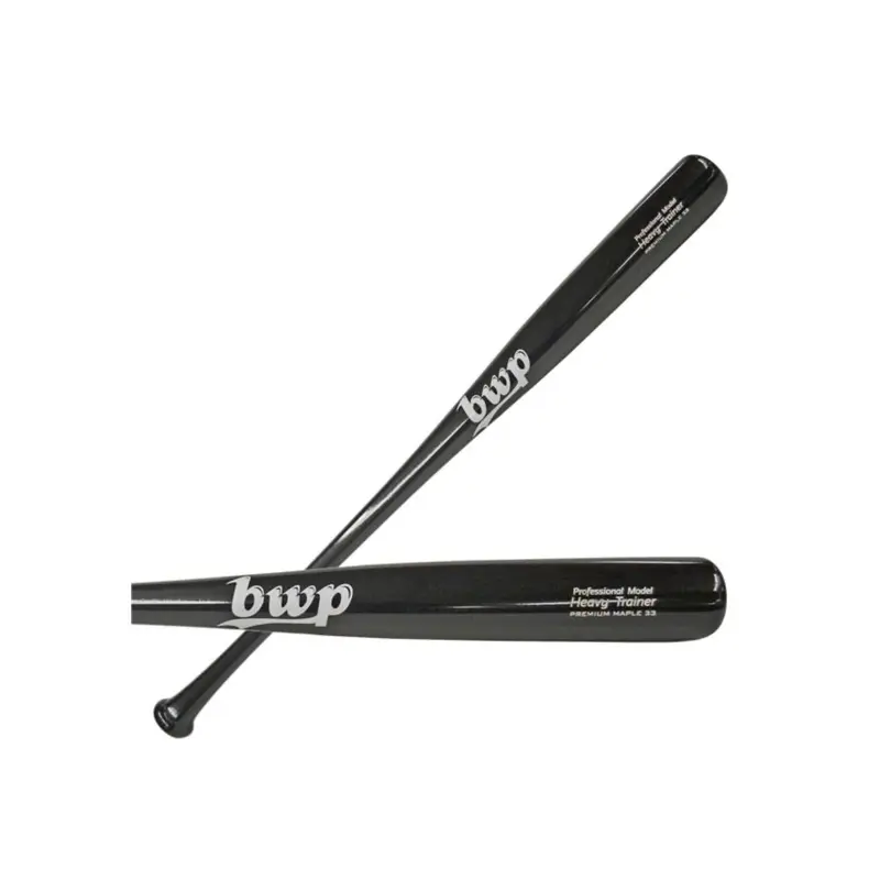 BWP Heavy Trainer Wood Baseball black bat Bats