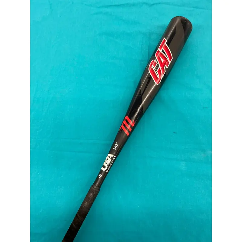 2021 Marucci CAT Alloy Bat USABat Certified (-11) Alloy 19 oz 30" (Used)