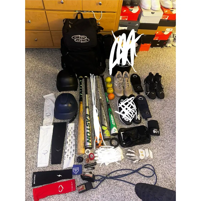 all this baseball gear