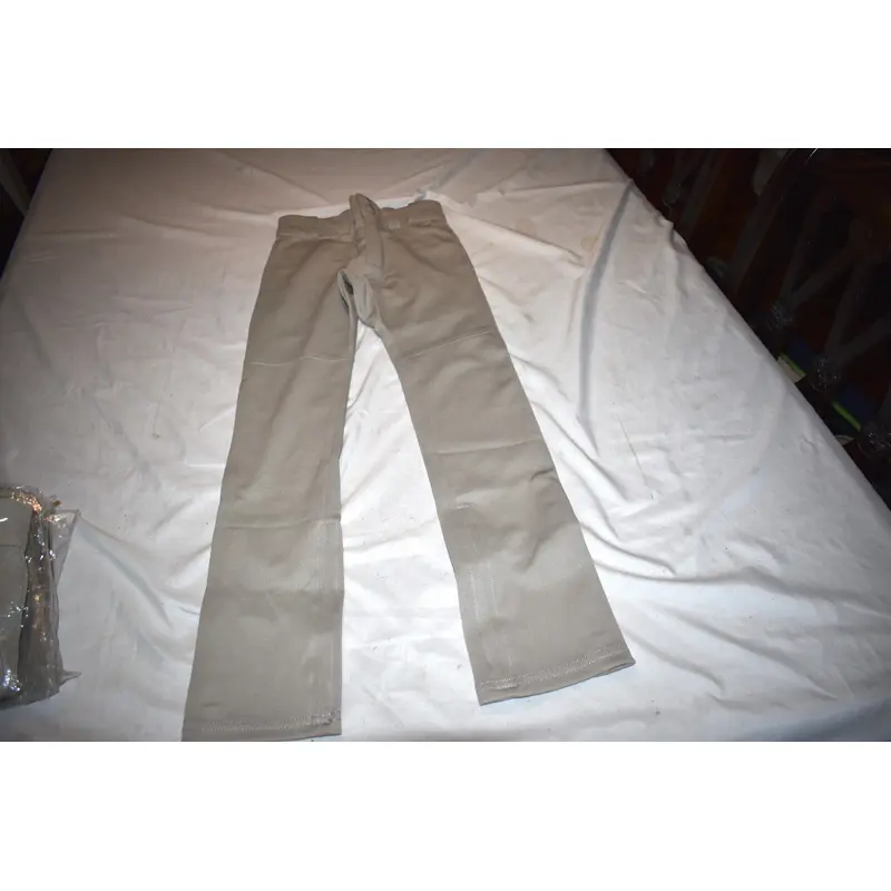 NEW - Youth Hemmed Baseball Pants, Gray, Youth Small