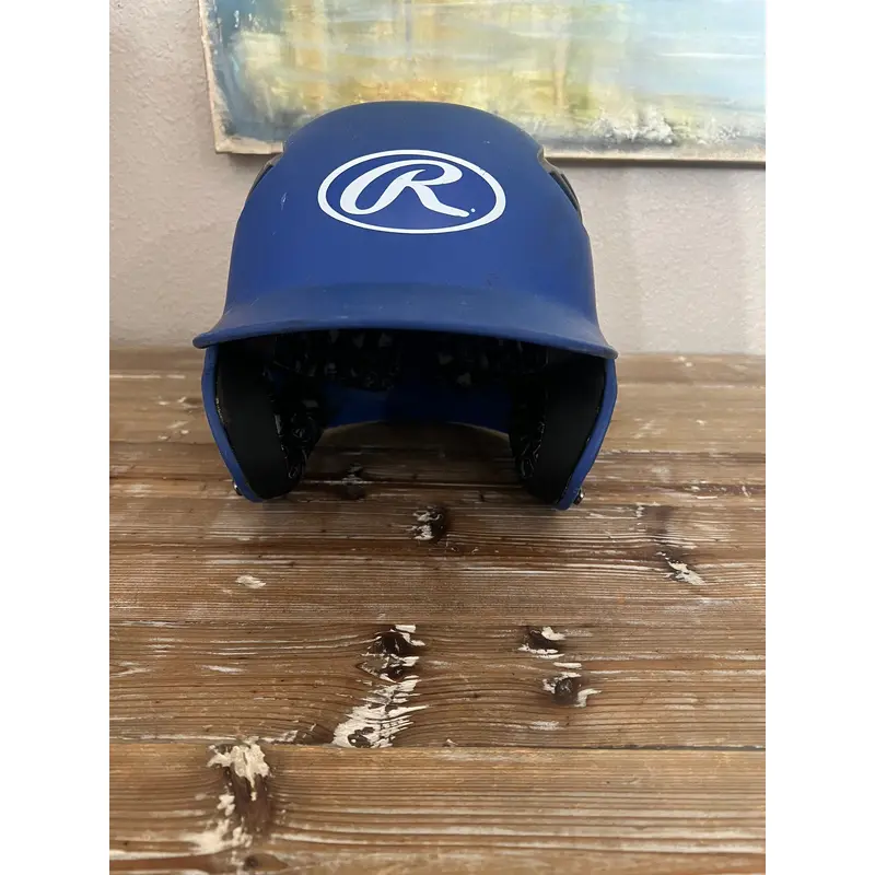 Rawlings blue Batting helmet