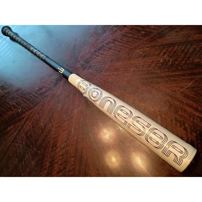 USED 2023 Warstic Bonesaber Hybrid 33.5/30.5 2 5/8 bbcor bball bat MBBSRHB23BH3