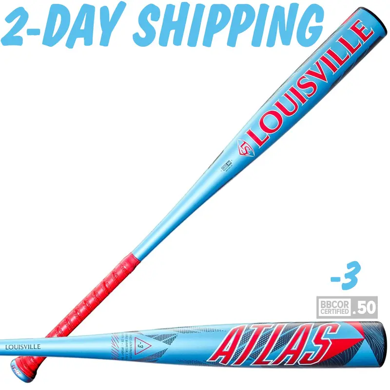 NEW | 2026 Louisville Slugger ATLAS BBCOR 34" / 31 oz. Alloy Baseball Bat | FAST SHIP