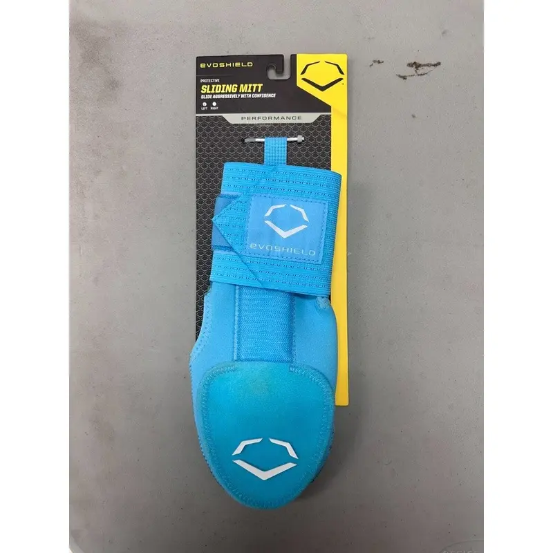 NEW ~ EvoShield Sliding Mitt ~ Adult Left Hand Baseball/Softball - Light Blue