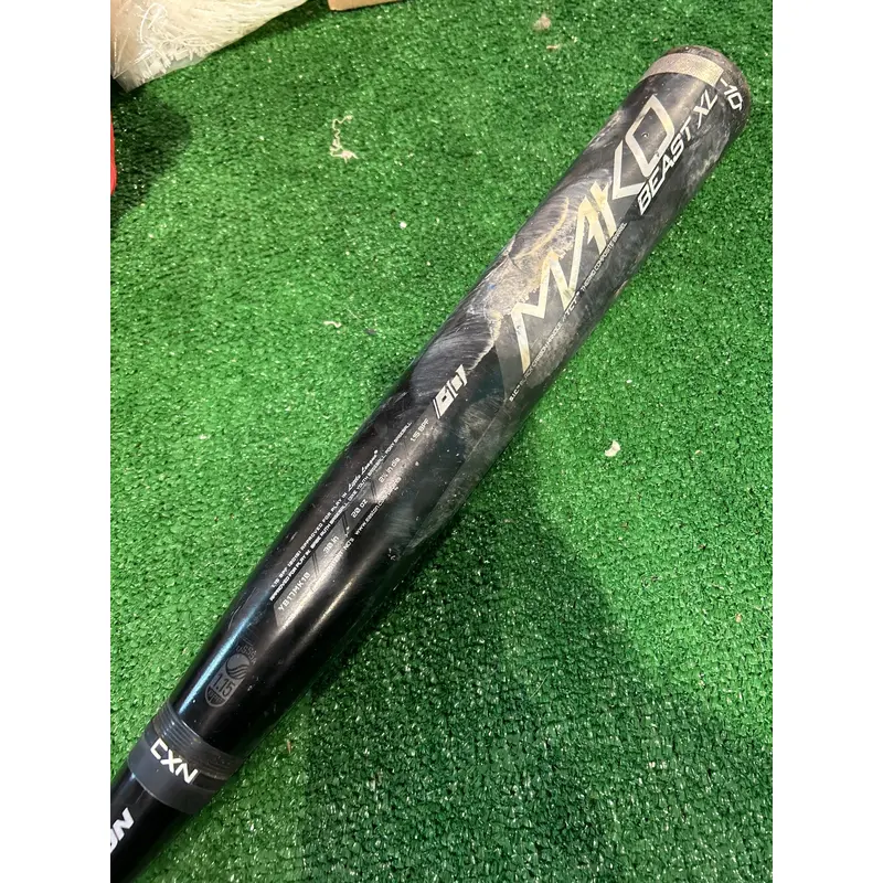 Used USSSA Certified Easton Mako Beast Composite Bat -10 20OZ 30" (2017)