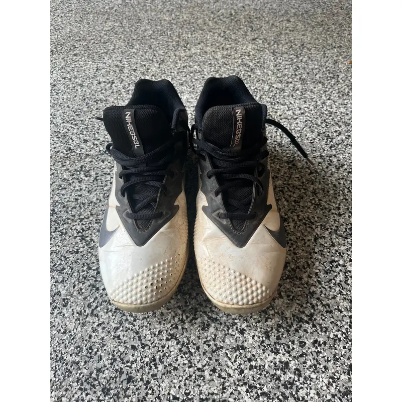 Black Used MensSize 11 Low Top Lunarlon Baseball Cleats