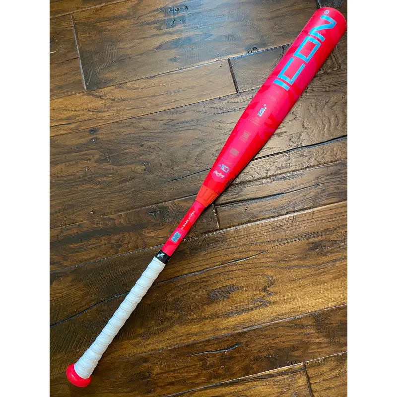 SEE DESC Rawlings Icon Pink ELECTRIC UNICORN 31/21 (-10) USSSA Bat FAST SHIP!