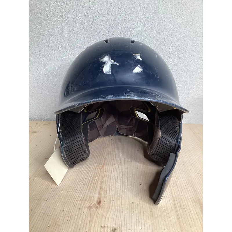 Blue 6 1/2- 7 1/2 Under Armour UABH2-100 Batting Helmet (Used)