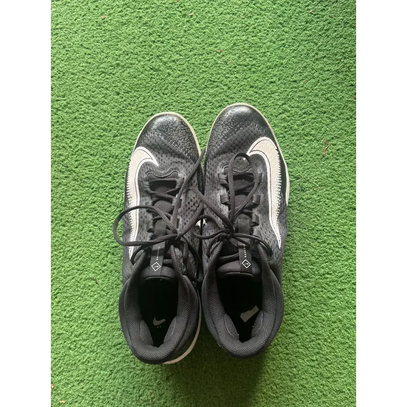 Black Men's Size M 14.0 (W 15.0) Adult Nike Low Top React Metal (Used)