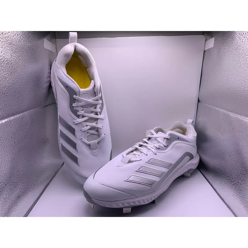 Adidas Mens Sz 12.0 Icon 6 Bounce Metal Baseball cleat