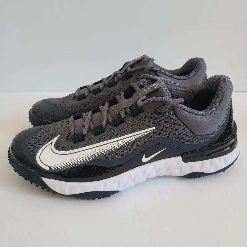 Nike Alpha Huarache Elite 4 Turf Baseball Shoes DJ6523-011 Size 13 Black