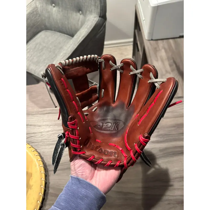 Wilson A2K Dustin Pedroia Game Spec 11.5               Trade Only