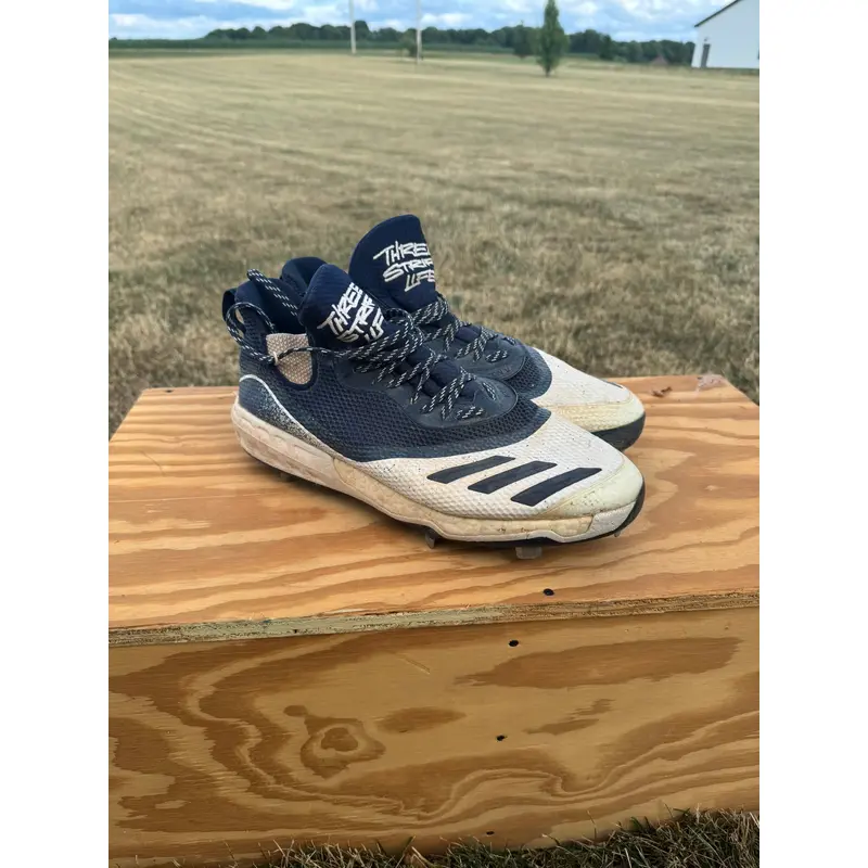 Blue Men's Size M 12.0 (W 13.0) Adidas Cleats (Used)