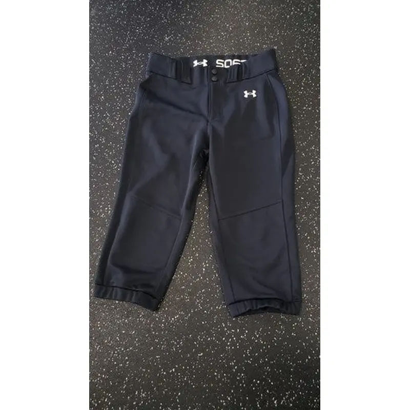 Used Under Armour SOFTBALL PANTS BB/SB Pant Womens Black SM 11849-S000030306