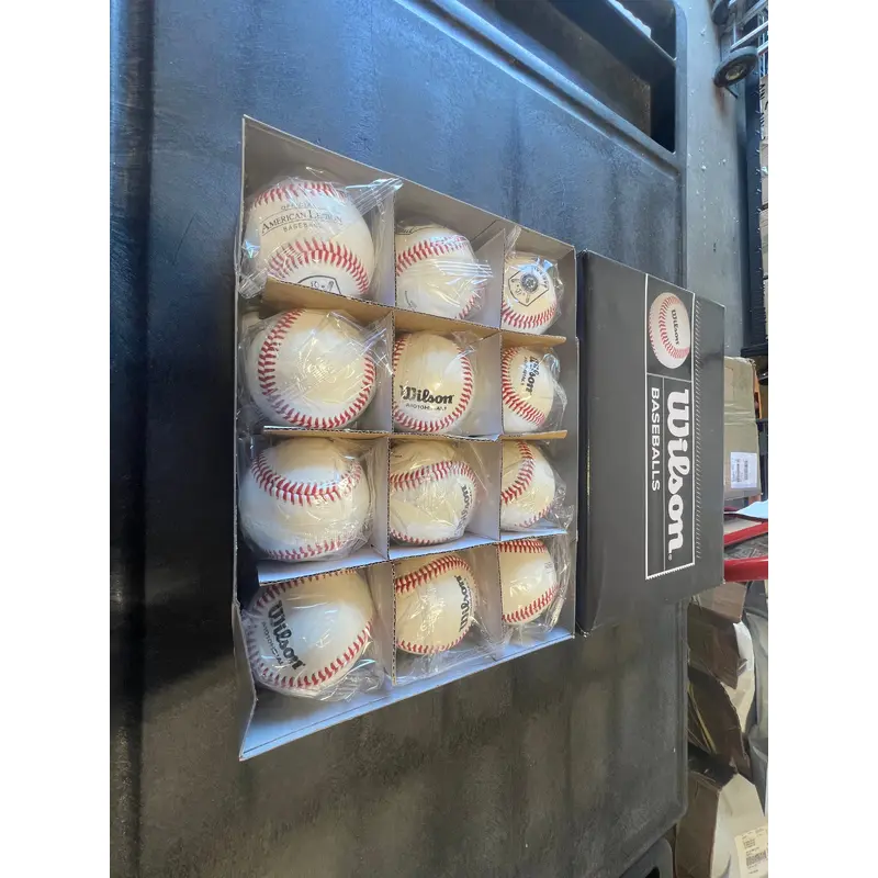 Wilson Baseballs 12 Pack (1 Dozen) (New)