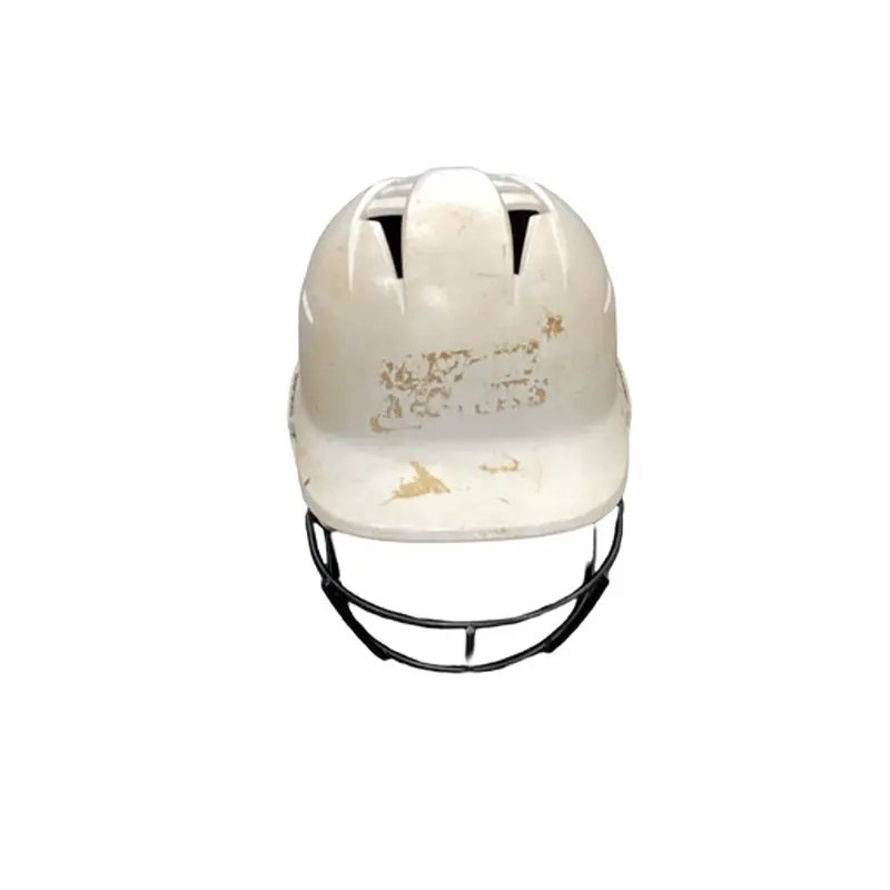 Used Marucci BATTING HELMET Batting Helmet w/Mask White MD 11613-S000155799