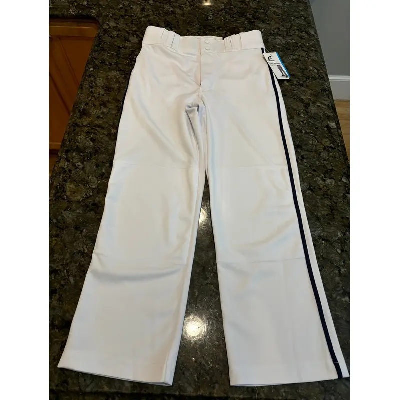 CHAMPRO Boys' Triple Crown Open Bottom Piped Youth Baseball Pants