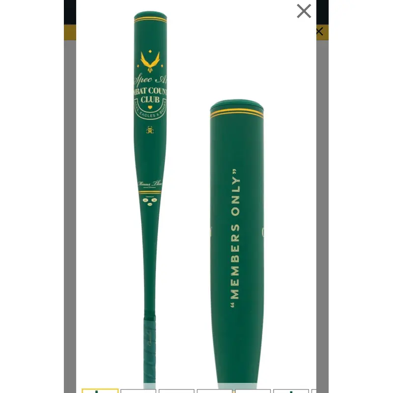 COMBAT MFG COUNTRY CLUB SPEC-A1 BBCOR BAT, MEMBERS ONLY: ACES