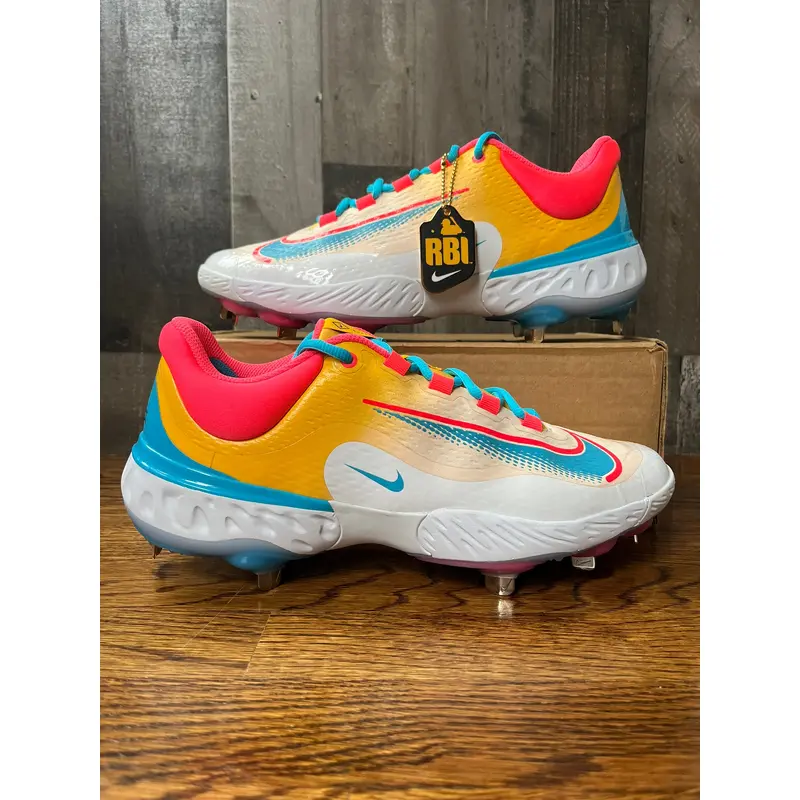 Nike Alpha Huarache Elite Low New York PE Mens Sz 7.5 Baseball Cleats RBI .