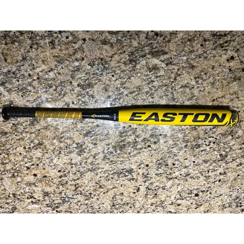 GREAT SHAPE!  Yellow 2 1/4 GOAT! RARE SIZE YELLOW BOMBER Easton XL1 30/20 (-10)