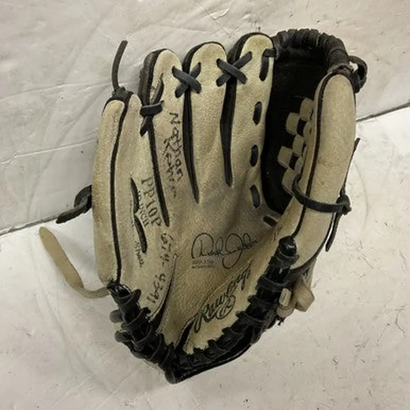 Used Rawlings PP10P Baseball Glove LH Throw Black 10" 11855-S000188417