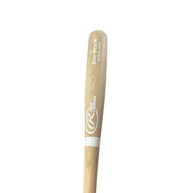 Used Rawlings Big Stick Bone Rubbed Bb Sb Wood Bat 33" 10743-s000447496