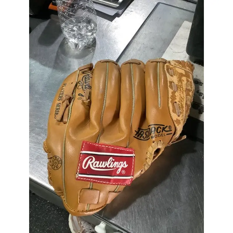 Used Rawlings Rbg108 Bb Sb Glove Rh Throw Brown 10" 10743-s000449520