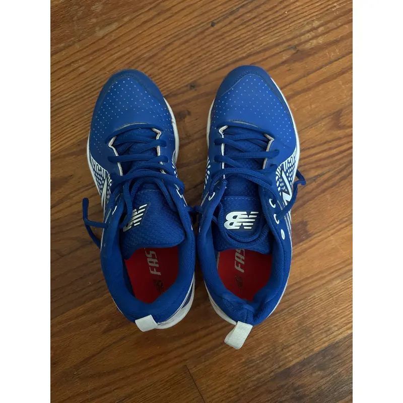 New balance metal cleats