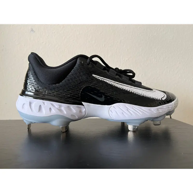 Nike Alpha Huarache Elite 4 Low Metal Baseball Cleats Men's Size 9.5 DJ6521-001