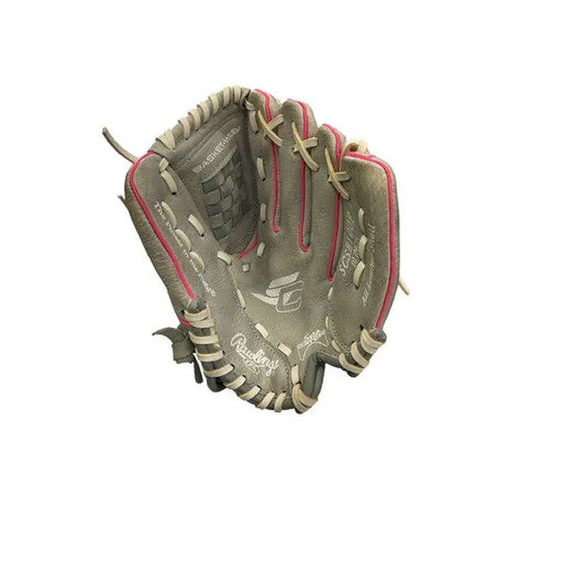 Used Rawlings SURE CATCH BB/SB Glove RH Throw Grey 10" 11859-S000023071