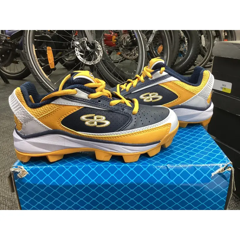Blue New Adult Women's Size 4.0 (Women's 5.0) Molded Cleats Boombah Low Top