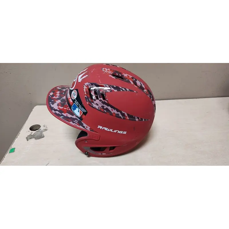 Easton Junior Matte Scarlet Baseball Batting Helmet 6 3/8"-7 1/8"