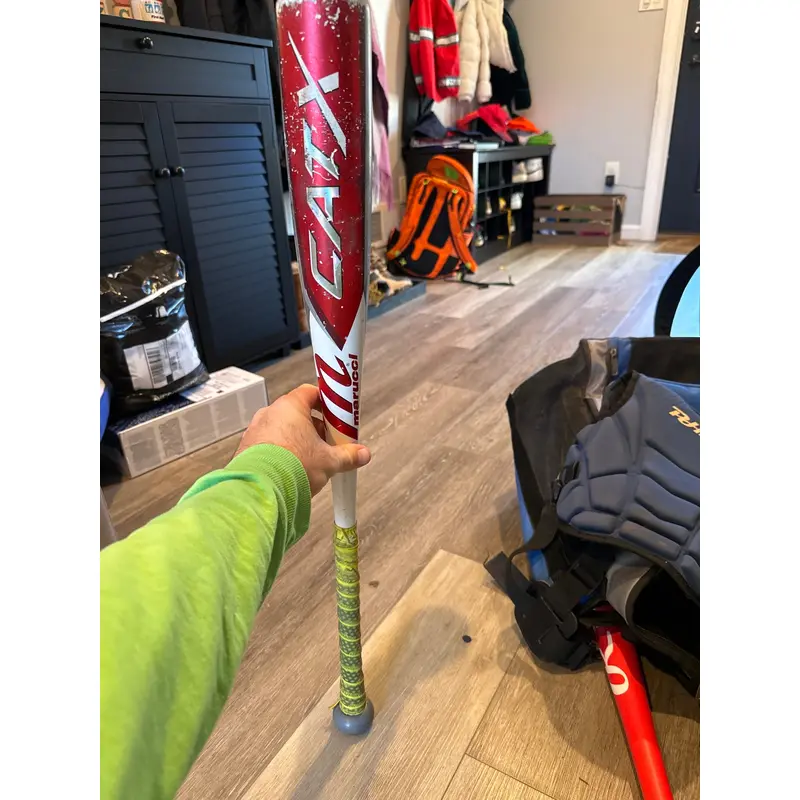 Used USSSA Certified 2022 Marucci CAT X Alloy Bat -10 18OZ 28"