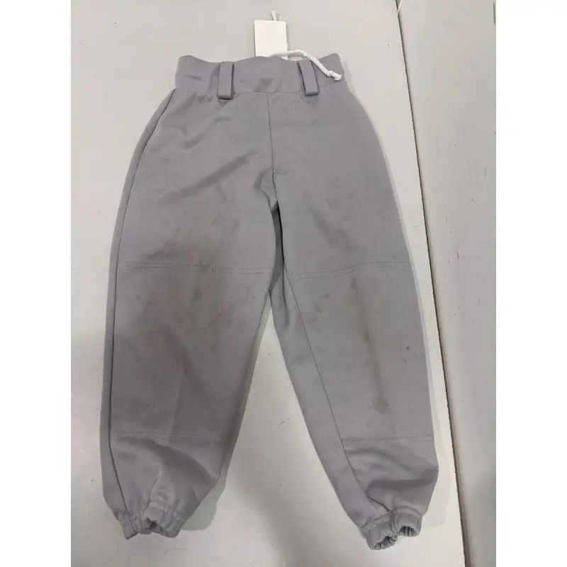 Easton Youth Baseball Pants Size Youth 2XS Gray Used