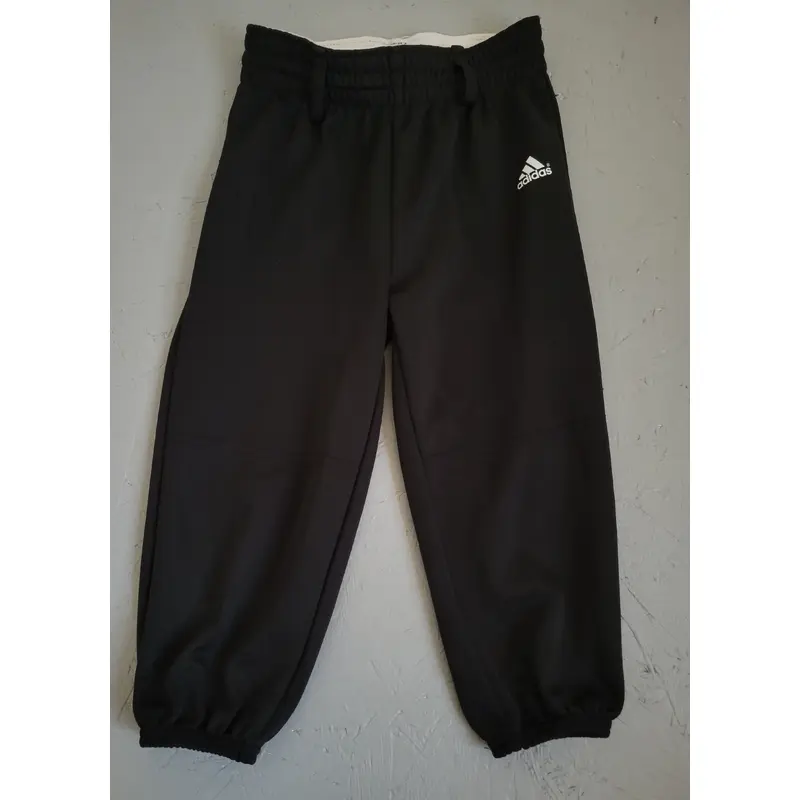 Black Adidas Baseball/Softball Pants, Youth XS, Used