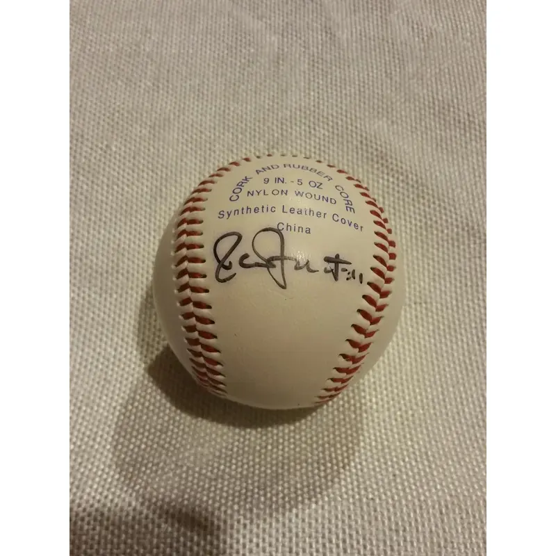 New MacGregor Baseball Autographed by Benito Santiago (Free Display Case)
