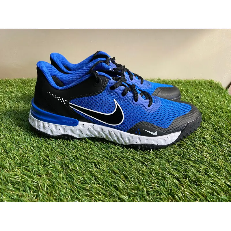 *SOLD* Nike Alpha Huarache Elite 3 Turf Shoes Baseball Royal Blue CK0748-402 Mens 8.5